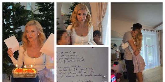 Surpriza pe care i-a făcut-o Victor Cornea partenerei sale, Andreea Bălan, cu ocazia aniversării numelui. Artista a fost emoționată până la lacrimi: “Tu ești minunea mea din povestea noastră.”