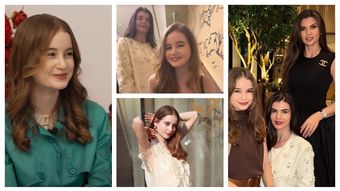 Cum arată bradul spectaculos împodobit de Monica Gabor și fiica ei, Irina Columbeanu. Cele două se pregătesc de sărbători