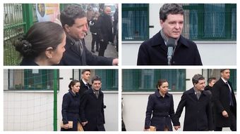 De ce Mirabela Grădinaru nu a votat și ea la alegerile primarului general al Capitalei. Aceasta l-a însoțit pe președintele Nicușor Dan la urnă