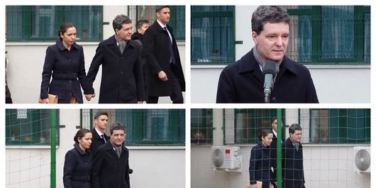 De ce Mirabela Grădinaru nu a votat și ea la alegerile primarului general al Capitalei. Aceasta l-a însoțit pe președintele Nicușor Dan la urnă