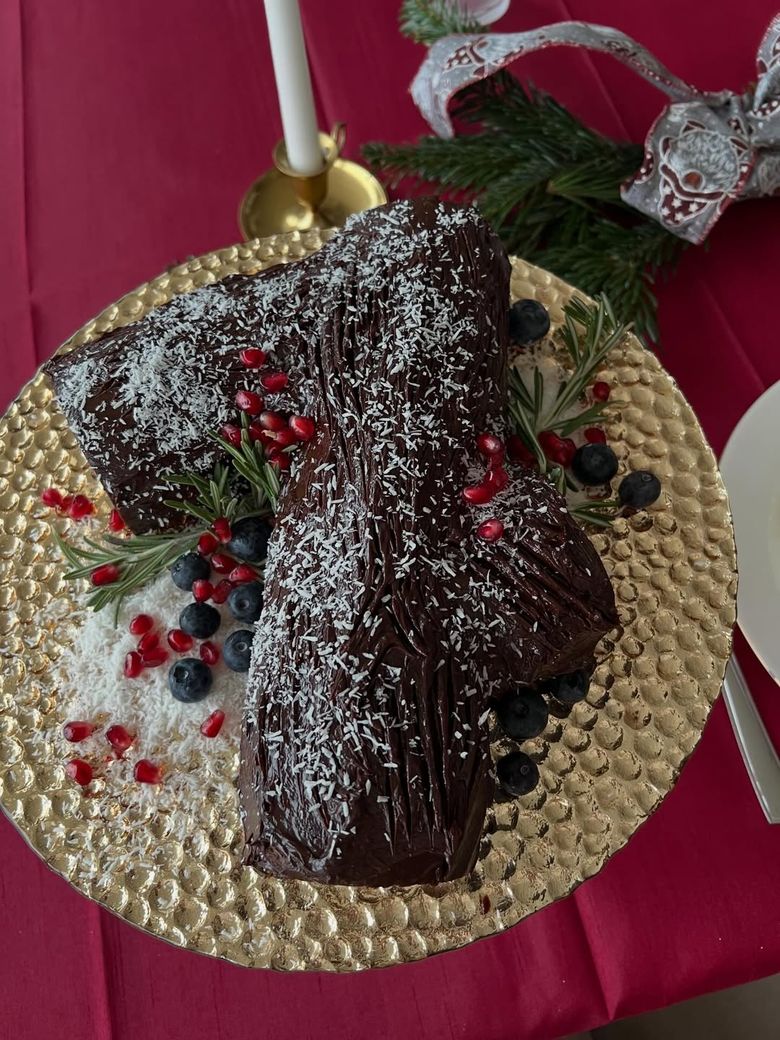 Elwira Petre a prezentat o rețetă de Bûche De Noël