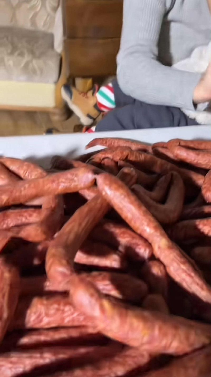 Pastramă de oaie și virșli