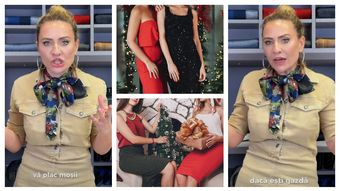 Adina Buzatu, secrete stilistice de sărbători. Ce se poartă de Crăciun și care sunt articolele vestimentare de care să ne ferim: „Nu trebuie toată masa să fie îmbrăcată în roșu.”