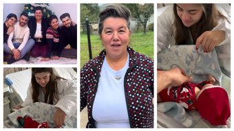 Mesajele familiei Sterp pentru Denisa și Iancu, în momentul în care cei doi au devenit părinți pentru prima dată. Gândurile nu au contenit să curgă: “Abia aștept să iau în brațe ingerașul!”