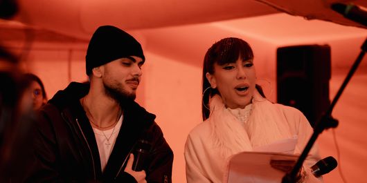 Denise Rifai, ajutorul lui Moș Crăciun pentru copiii de la Centrul Maternal Săftica