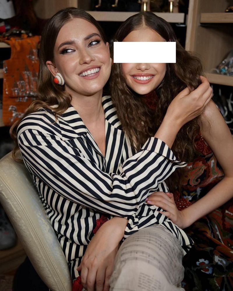 Iulia Albu și fiica ei