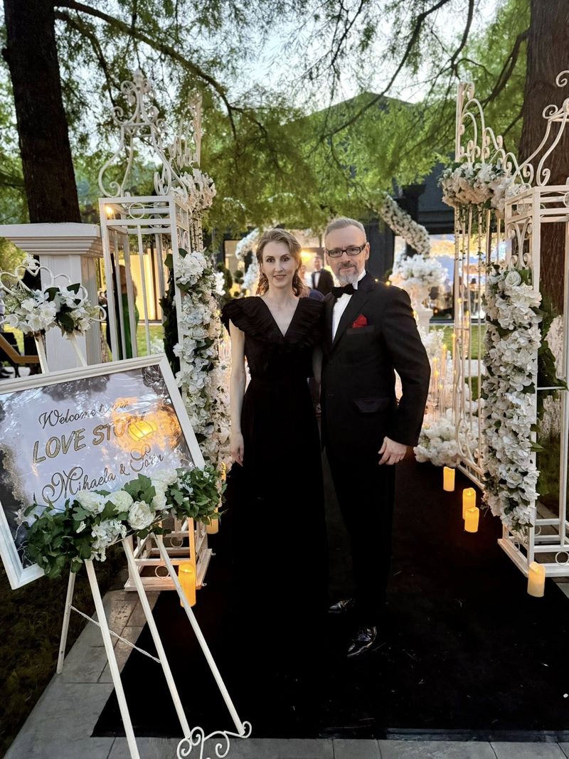 Mihai Albu și partenera lui de viață