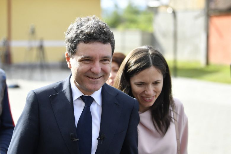 Nicușor Dan și Mirabela Grădinaru