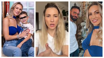 Cum a petrecut soția lui Cornel Păsat Crăciunul. Cei doi ar fi făcut sărbătorile departe unul de celălalt: “Anul ăsta m-a învățat multe.”