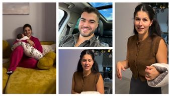 Geta Sterp își ia rolul de mătușă în serios! Cu ce i-a surprins pe Iancu și Denisa Sterp? 