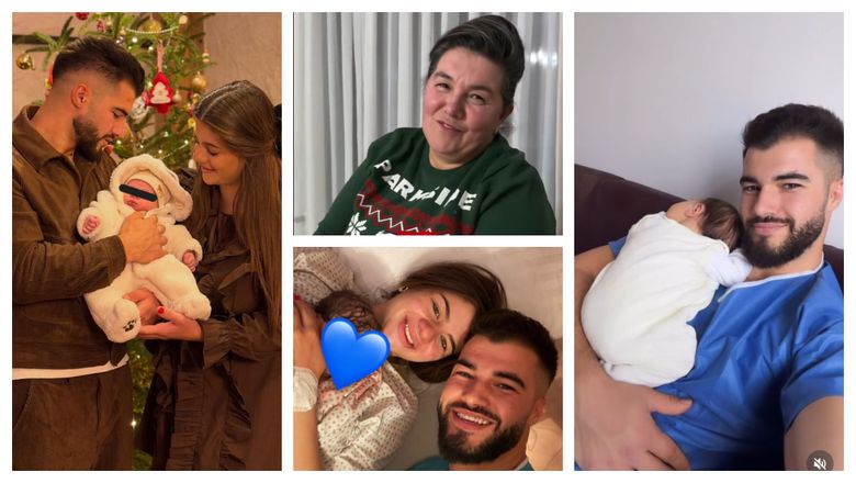 Iancu Sterp a postat primele fotografii cu bebelușul, pe rețelele de socializare! Mezinul familiei Sterp are acum familia în formulă completă: 