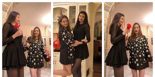 Irina Columbeanu și Monica Gabor și-au petrecut Revelionul împreună! Ce ținute au ales să poarte cele două? 