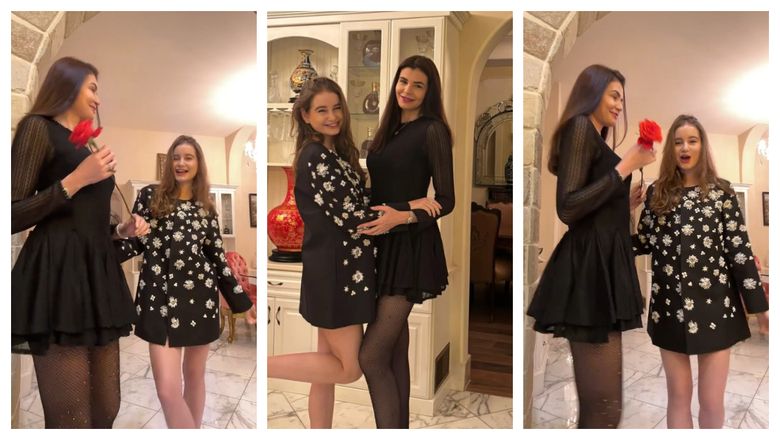 Irina Columbeanu și Monica Gabor și-au petrecut Revelionul împreună! Ce ținute au ales să poarte cele două? "La mulți ani tuturor românilor!"