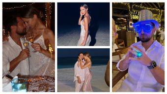 Dani Oțil și soția lui, Gabriela Prisăcariu, și-au petrecut Revelionul în Maldive! Ce a servit prezentatorul TV, la cină? 