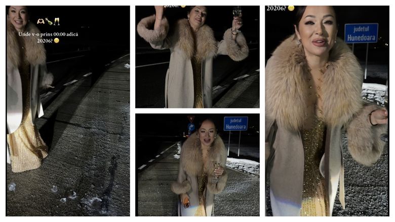 Unde a prins-o Revelionul pe Vlăduța Lupău? Soacra artistei i-a lăsat multe bunătăți acasă, de care s-a bucurat odată ce a ajuns! 