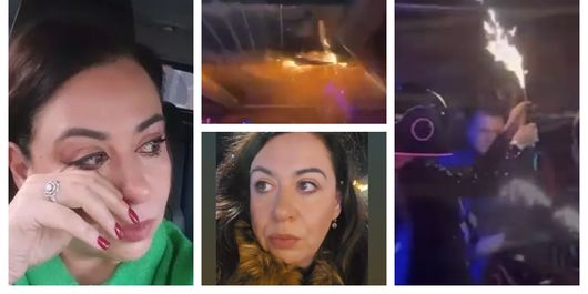 Oana Roman, uimită total de reacția tinerilor aflați în clubul din Elveția, al cărui tavan a luat foc din cauza artificiilor, chiar în noaptea de Revelion! Vedeta TV este îngrijorată: 