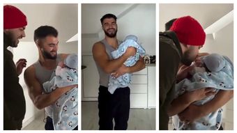 Culiță Sterp și-a văzut pentru prima dată nepotul. Care a fost reacția artistului în momentul în care a intrat în casa fratelui său: “Nu am mai fost acasă de mai mult de o săptămână.”