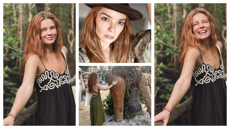 Cât de frumoasă este sora mai mică a Lidiei Buble! Cele două tinere au fost surprinse la cumpărături în mall