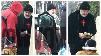 Gigi Becali, surprins cum oferă bani oamenilor nevoiași! Acesta este cunoscut pentru gestul său, așteptat deja de multe persoane care trec prin fața casei sale