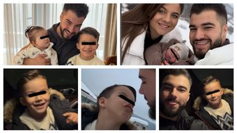 Ce gest a făcut băiatul lui Culiță Sterp, Milan, pentru Denisa Sterp? Acesta a fost în vizită la verișorul lui, însoțit de mama lui, Daniela, dar și surioara lui! 