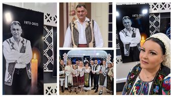 Silvana Rîciu, mesaj emoționant de la filmări, în memoria lui Ion Drăgan. Artista, alături de oamenii dragi interpretului: “O seară în care am plâns și am depănat amintiri.”