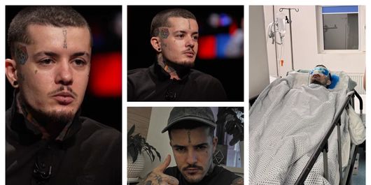 Zannidache, bandajat, pe patul de spital. Prin ce operație a trecut și cum s-a afișat tânărul