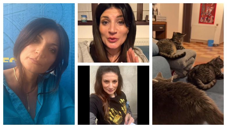 Ce problemă are Ioana Ginghină cu două dintre pisicile ei. Casa actriței este plină de feline: „Dacă ar vedea cineva că noi avem camera și pisica...”