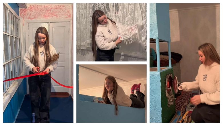 Maria Karapa a terminat renovările la casa tatălui ei. Cum arată locul care înainte de sărbători era doar o casă părăsită: “Dacă ați ști câți bani au mers pe reparație, v-ați pune mâinile în cap.”