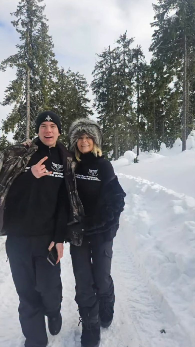 Romanița Iovan în Munții Apuseni