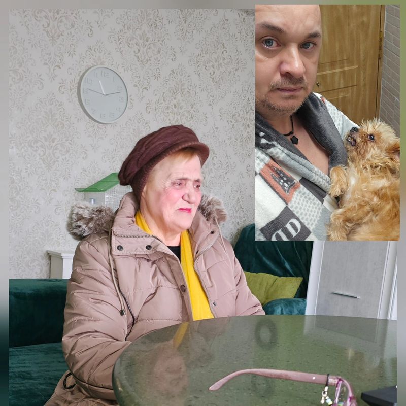 Cristi din Banat și mama lui