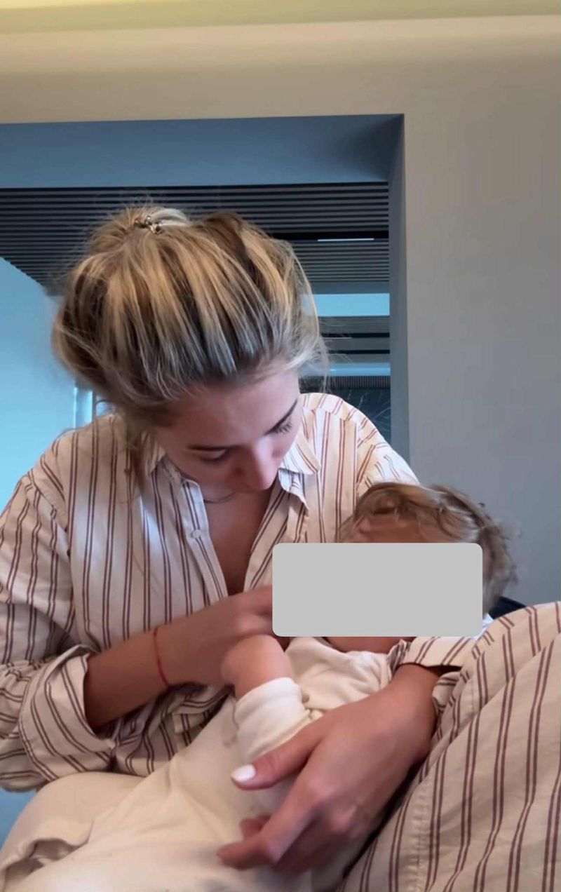 Claudia Puican și fiul