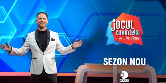 În această seară, de la 22:45, un nou sezon „Jocul cuvintelor cu Dan Negru” începe la Kanal D!