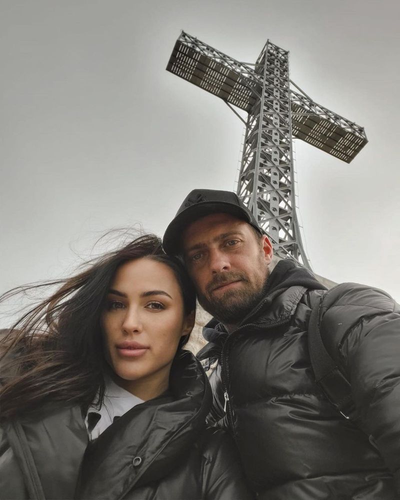 Gabriel Tamaș și soția