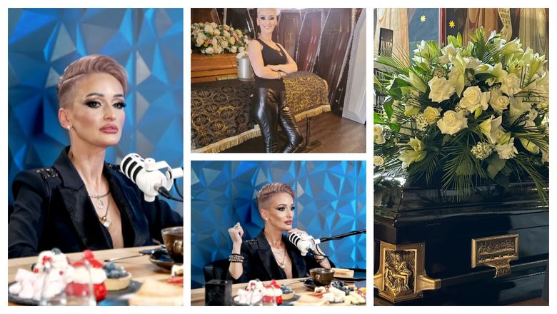 Regina Întunericului, în stare de șoc! Ce s-a întâmplat când a mers acasă la familia decedatului pentru îmbălsămare. „Am zis că îmi joacă mintea feste.”