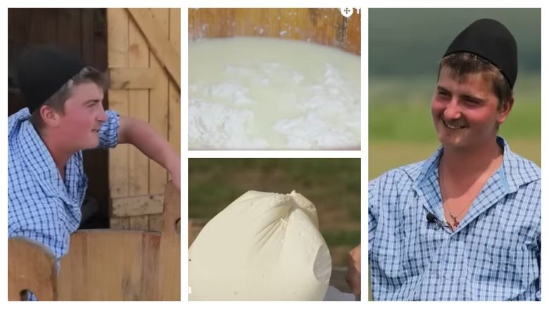Povestea lui Ionuț Lazăr, tânărul care își dedică viața muncii la stână. Acesta împărtășește secretul pentru preparatele din lapte: “Brânza bună nu trebuie să se lipească de mână.”
