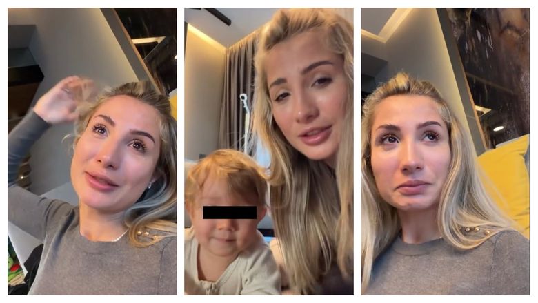 Claudia Puican, moment emoționant alături de fiul ei înainte de plecare. Artista se desparte temporar de cel mic: „O să îmi fie dor de tine, mami!”