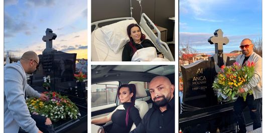 Soțul Ancăi Molnar,  gest cutremurător la mormântul acesteia, de Sfântul Valentin: „Dragostea mea.”