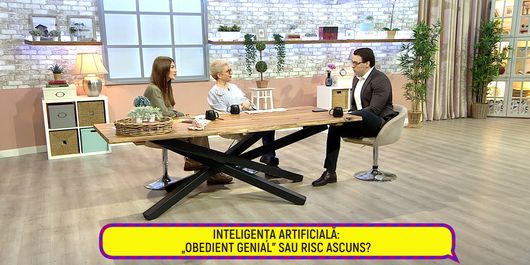 Alexandru Panait, expert în securitate cibernetică, despre capcanele AI, la  ”Follow us!”