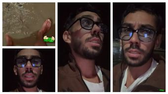 Armin Nicoară, imagini șocante! Artistul s-a filmat aproape dezbrăcat în ploaie: „Când eram mai mic, îmi spunea bunica mea...”