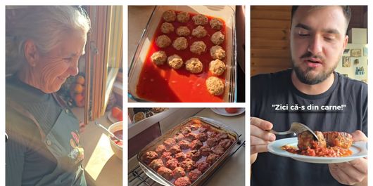 Chiftele fără carne, în sos, rețeta pregătită de mama fraților Graur: „Nu-mi vine să cred cât de bune sunt!”