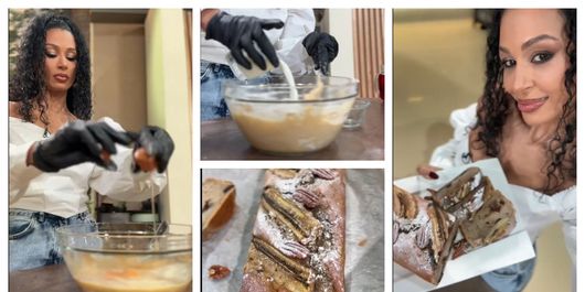 Rețeta delicioasă de banana bread a Majdei Aboulumosha: „La final adăugați fulgii de ciocolată.”