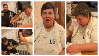 Farsă de zile mari pentru mama Geta, din partea lui Culiță Sterp. Daniela și Ileana, complice la ce urma să se întâmple: „Am făcut baie cu lapte.”