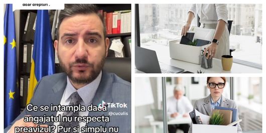 Ce riști să pățești în cazul în care nu respecți preavizul după ce îți dai demisia. Explicațiile avocatului Adrian Cuculis