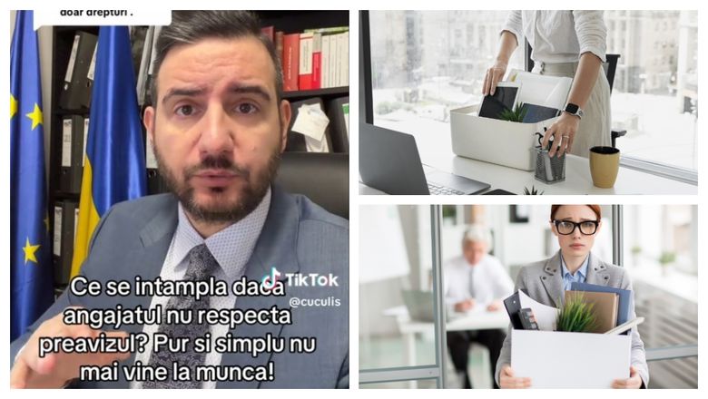 Ce riști să pățești în cazul în care nu respecți preavizul după ce îți dai demisia. Explicațiile avocatului Adrian Cuculis