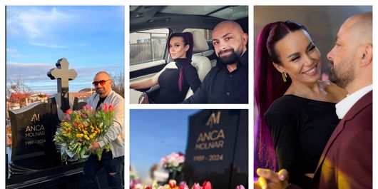 Ce a găsit Claudiu Molnar la mormântul soției sale, Anca. Durerea este din ce în ce mai mare fără jumătatea lui: “Unele lucruri nu se ofilesc niciodată.”