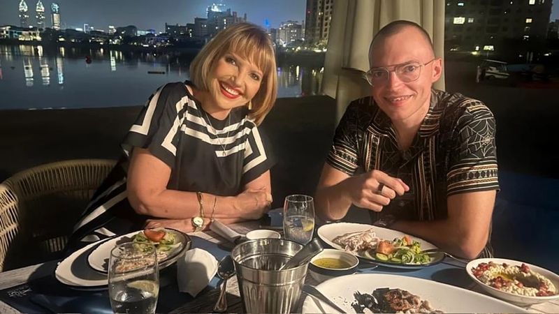 Marina Almășan și fiul