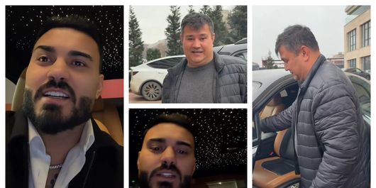 Tatăl lui Jador, reacție după ce i-a văzut prima dată mașina artistului. Unde au mers cei doi împreună, când s-au întâlnit în București: „E o mașină pe care nu a văzut-o niciodată în viața lui.”