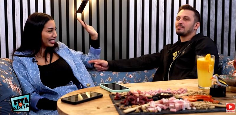 Adriana Zidaru și partenerul