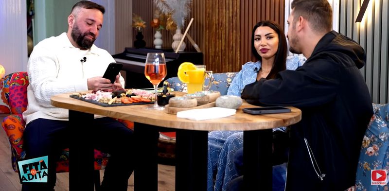 Adriana Zidaru și partenerul