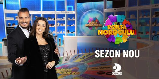 Începe un nou sezon „Roata Norocului”, duminică, 15 martie, de la 21:00, la Kanal D